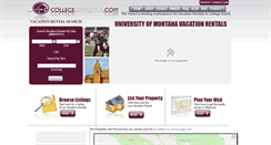 Desktop Screenshot of missoula.collegeweekends.com